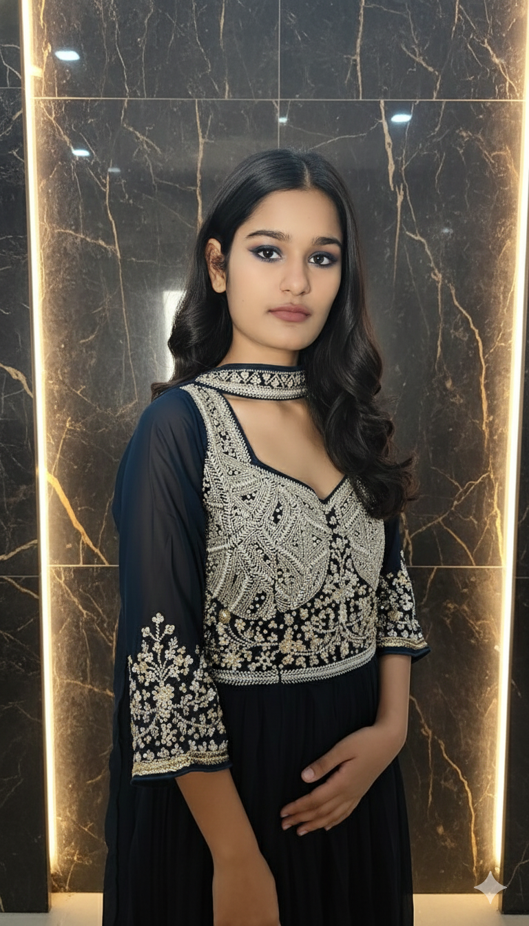 Stylish Party Wear Gown 