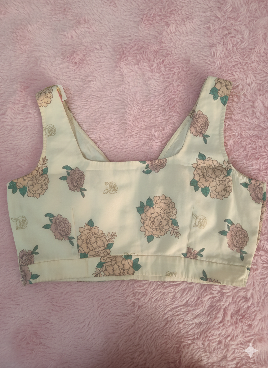 Printed designer blouse 