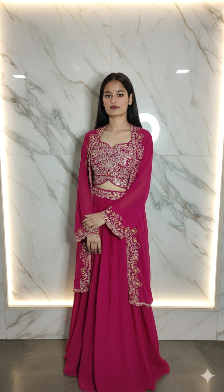 Party wear three piece set 