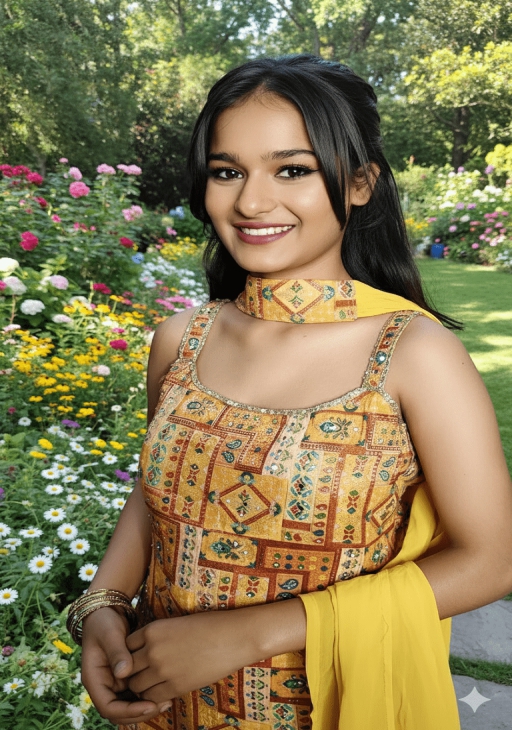 Women Yellow Kora Muslin Suit Set