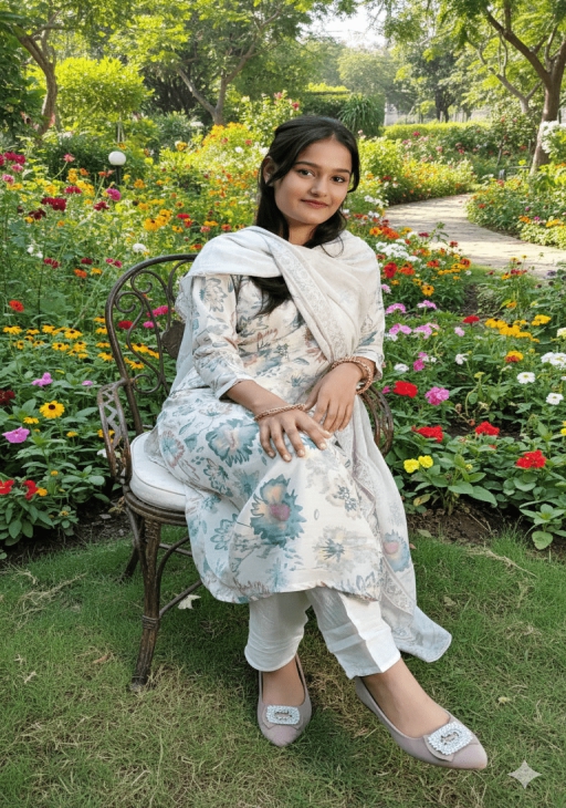 Women Mix Cotton Floral Suit Set