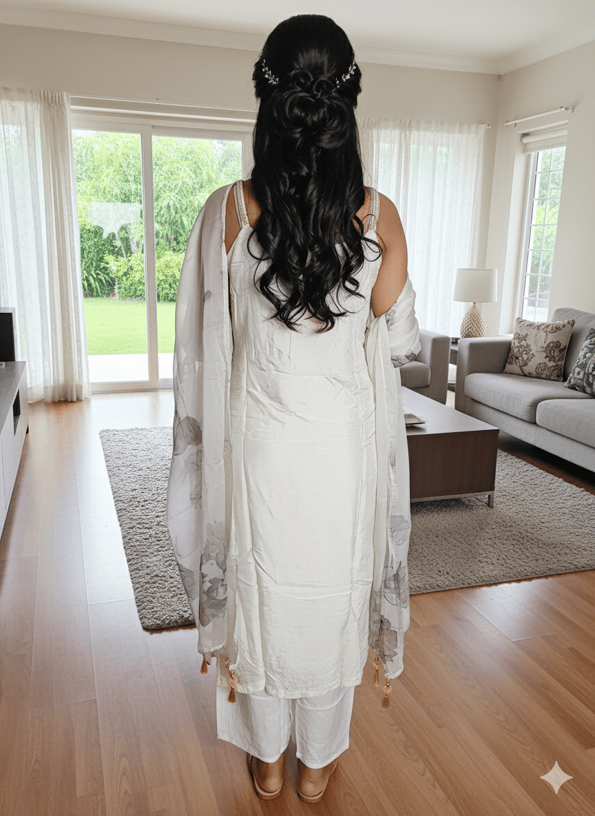 Girls Imported Set White