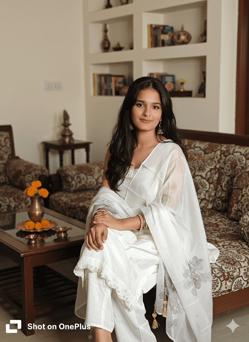 Girls Imported Set White