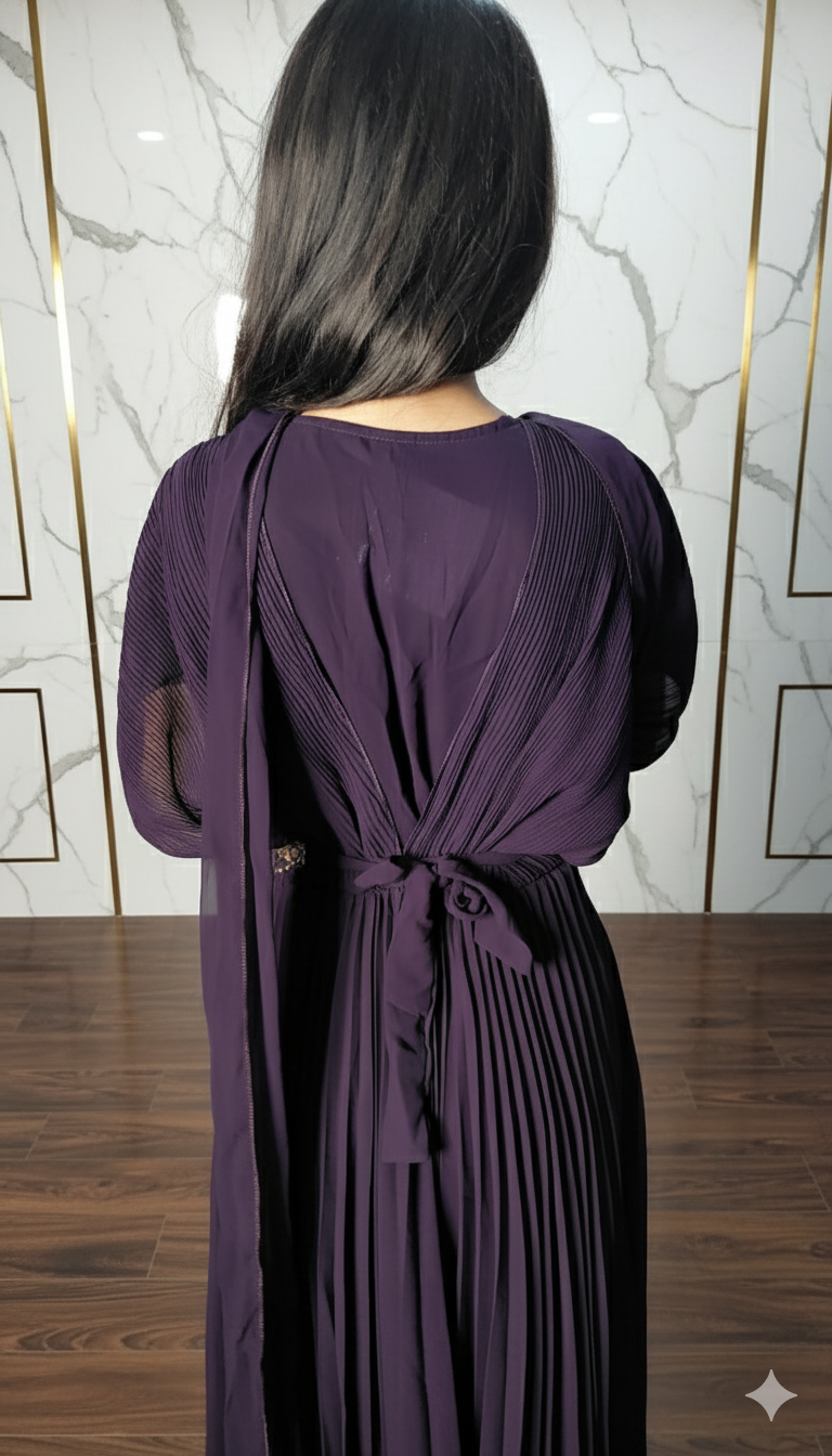 TwirlBloom Stylish Gown