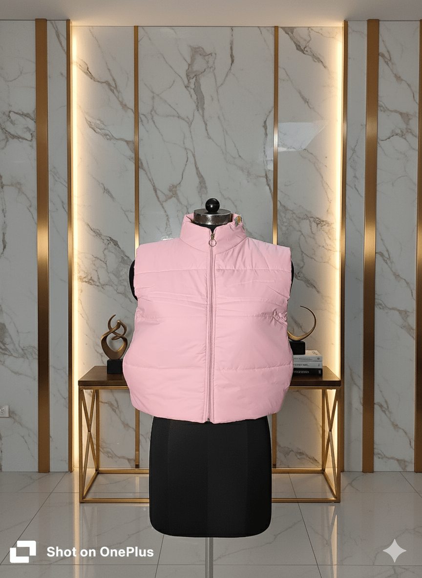 CozyShield Padded Winter Jacket for Girls & Women